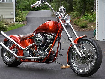 Cool chopper, evolution, hog, rigid, motorcycle, cool, harley davidson, chopper HD wallpaper