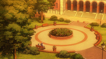 Beastars : Serene Park Scene, Anime, Beastars HD wallpaper