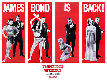 James Bond, Sean Connery, Movie, From Russia With Love, Daniela Bianchi, Tatiana Romanova HD wallpaper