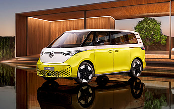 2023, Volkswagen ID Buzz, front view, exterior, yellow ID Buzz, minibus, German cars, Volkswagen HD wallpaper