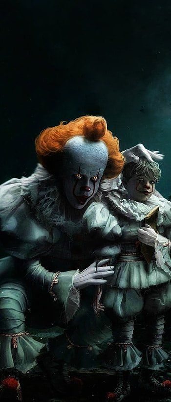 It and george, stephen king, black, dark, it 2, creepy HD phone wallpaper