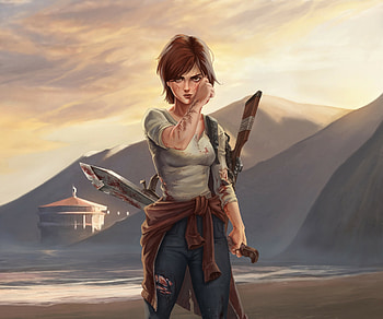 Ellie - The Last of Us Part II, Ellie (The Last of Us), video game, The Last of Us Part II HD wallpaper