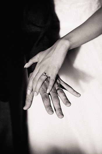 Love, Wedding, Hands, Bw, Chb, Touch, Touches HD phone wallpaper