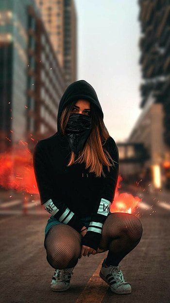 Bad Girl Screen, lock-screen, lock, bad-girl, -bad HD phone wallpaper