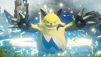 Palworld - Electrifying Creature Adventure, video game, Palworld, Pokemon, electric pokémon, battle HD wallpaper