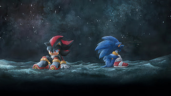 Sonic X Shadow There Are No Winners With Revenge, sonic-the-hedgehog-3, sonic, shadow, artwork, art, digital-art, movies, deviantart HD wallpaper