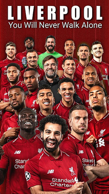 Liverpool team, red, england, soccer, champions, football HD phone wallpaper