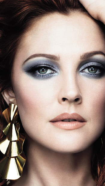 Drew Barrymore, Celebrity portrait, High-resolution , resolution HD phone wallpaper
