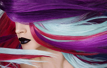 full color, lady, color, models, people, hair HD wallpaper