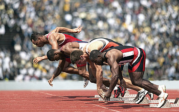 Athletes in motion, Sporting achievements, Records broken, Athletic excellence HD wallpaper