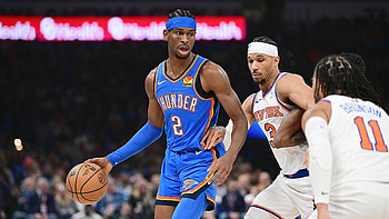 Shai Gilgeous-Alexander Oklahoma City Thunder NBA, NBA, Oklahoma City Thunder, Shai Gilgeous-Alexander HD wallpaper