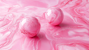 Pink Marble Aesthetic - Ultra, pink aesthetic, pink, pink marble, sphere HD wallpaper