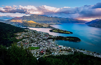 South Island, New Zealand, Queenstown HD wallpaper
