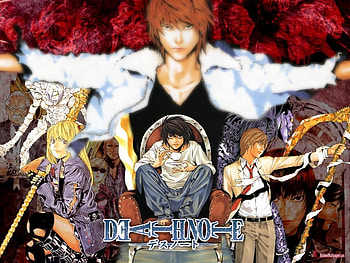 Death Note, anime, dark HD wallpaper