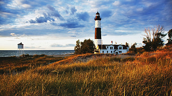 Big Sable Point, Lighthouses HD wallpaper