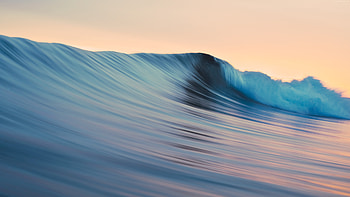 Apple Waves , waves, apple, sea HD wallpaper