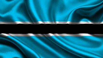 Botswana, Flags HD wallpaper