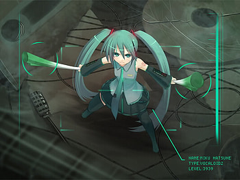 Miku Battle!, n, s, g, i HD wallpaper