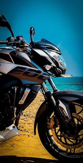 Ns 200, motor_vehicle, beach HD phone wallpaper