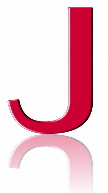 J Letter, Capital Letter, jump HD phone wallpaper