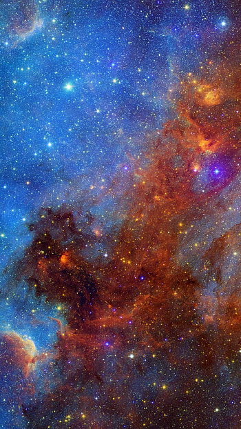 Cool Space, Red HD phone wallpaper
