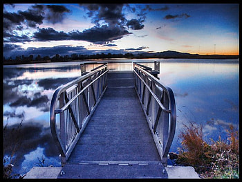 Seasonal Blues, seasonal, blues HD wallpaper