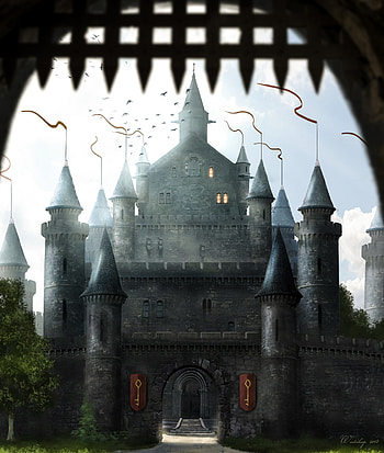 Art, Architecture, Lock, Fortress, Medieval HD phone wallpaper