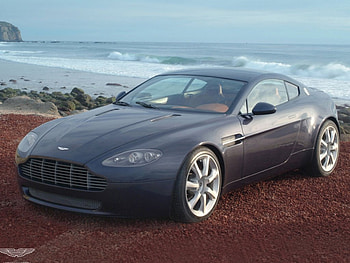 My Car, sea, sexy, sand, aston, smart HD wallpaper