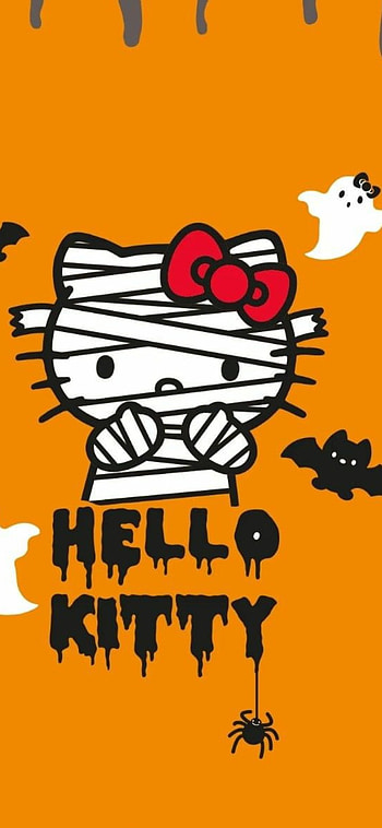 Hello kitty, art, facial expression HD phone wallpaper