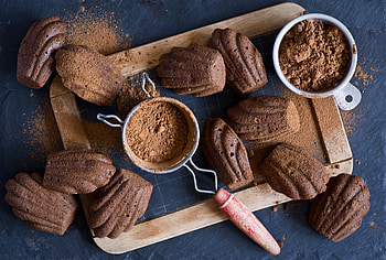 Food, Cookies, Cocoa, Madeleine, Madeleines HD wallpaper