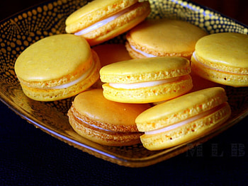 Yellow Macaroons, sweet, graphy, yellow, dessert, delicious, , food HD wallpaper