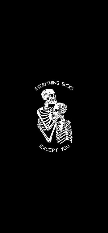 Skeletons, Goths HD phone wallpaper