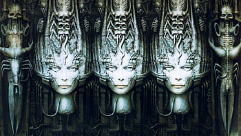 H.R. Giger, Dark fantasy art, Evil aesthetics, Artistic horror HD wallpaper