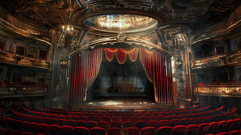 Opulent Theater, theater HD wallpaper