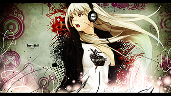 Music, Anime, Girls HD wallpaper