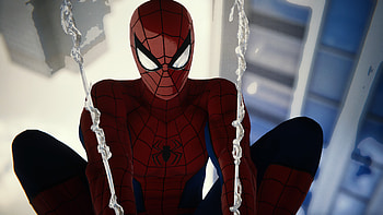 Spiderman Shooting Web , spiderman, superheroes, artwork, digital-art, art HD wallpaper