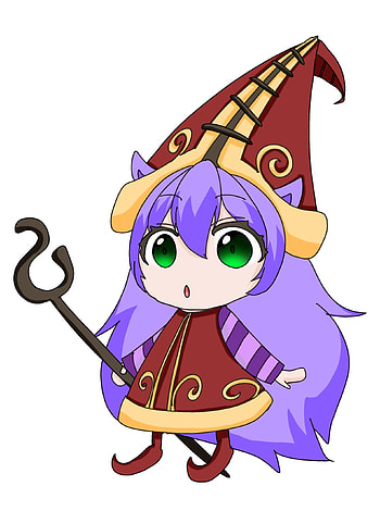 League of Legends, Chibi, Lulu fan art, LOL stats HD phone wallpaper