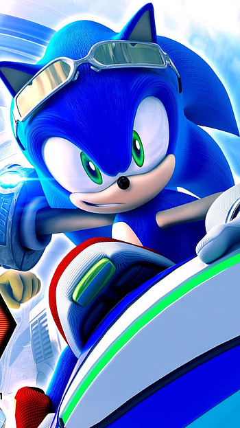 Sonic Riders: Zero Gravity – Sonic & Wave High-Speed , Sonic the Hedgehog, video game HD phone wallpaper