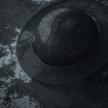 3D, Ball, Scratches, Orbit HD phone wallpaper