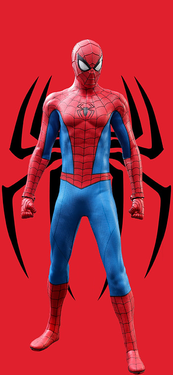 Spiderman no way home, nowayhome, rojo HD phone wallpaper