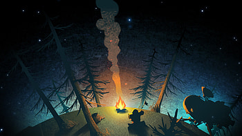 Outer Wilds, Space exploration, Time-loop mystery, Planet hopping HD wallpaper