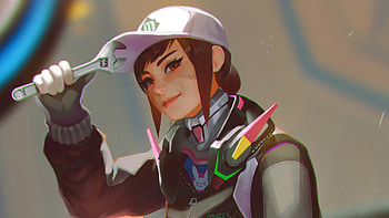 DVa, dva-overwatch, overwatch, games, artwork, artist, digital-art, artstation HD wallpaper