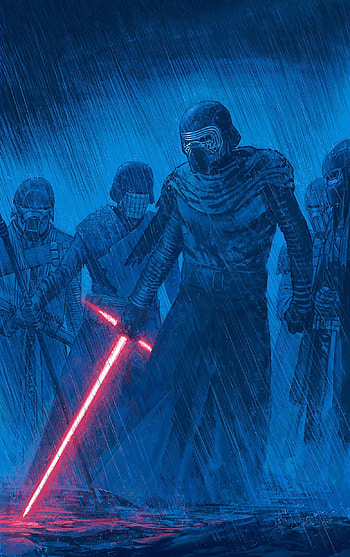 Knights of Ren, Enigmatic group, Star Wars collection, Dark side soldiers HD phone wallpaper