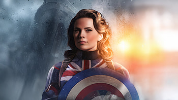 Captain Carter , peggy-carter, what-if, tv-shows, animated-shows, marvel, artstation, artwork, art, digital-art, superheroes HD wallpaper