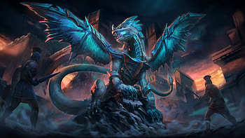 Epic Fantasy Dragon : Majesty in the Shadows, fantasy, dragon HD wallpaper