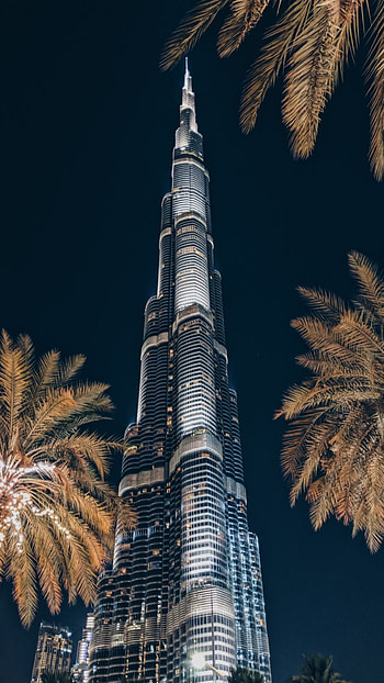 Burj Khalifa, High-quality , Iconic landmark, Dubai HD phone wallpaper