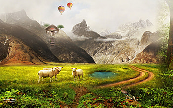 Dream Way, dream, way, fantasy HD wallpaper