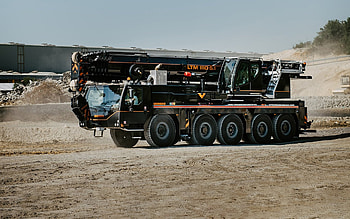 Liebherr LTM 1110-5-1, R, mobile cranes, 2022 cranes, construction machinery, special equipment, construction equipment, Liebherr HD wallpaper