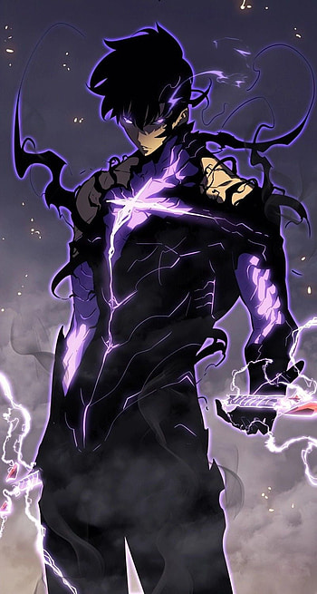 Sung jin woo, manhwa, manga, solo, leveling, anime HD phone wallpaper