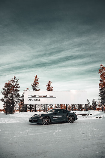 Winter, Porsche, Snow, Cars, Side View HD phone wallpaper